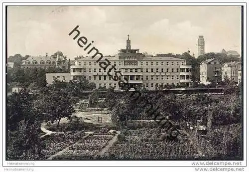 Darmstadt - Diakonissenhaus Elisabethenstift Krankenhaus - Foto-AK