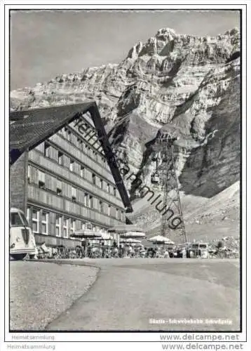 Säntis - Schwebebahn - Schägalp - Foto-AK Grossformat