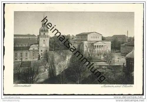 Darmstadt - Museum - Theater