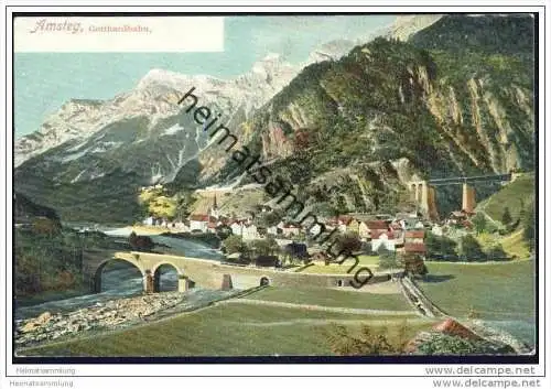 Amsteg - Gotthardbahn ca. 1905