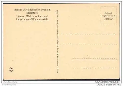 Eichstätt mit Blick auf das Institut der Englischen Fräulein