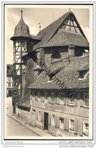 Bad Windsheim - Altes Augustinerkloster - Foto-AK 40er Jahre