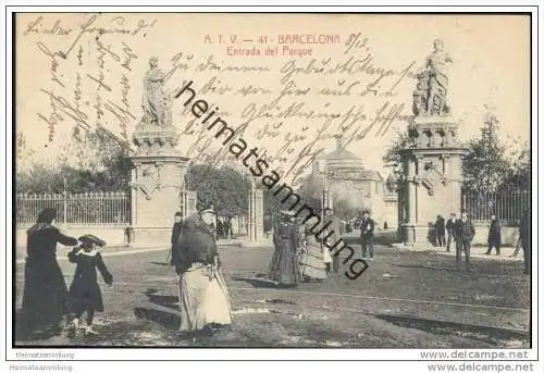 Barcelona - Entrada del Parque