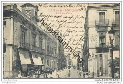 Barcelona - Clot. Calle Mayor