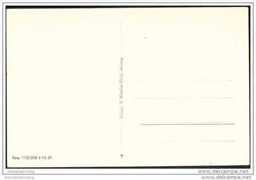 Windgällenhütte mit Oberalpstock - Foto-AK 40er Jahre