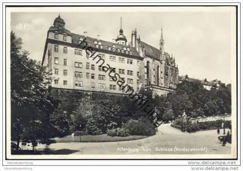 Altenburg - Schloss - Vorderansicht