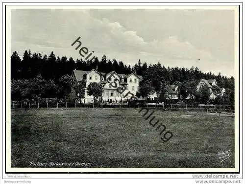 Bockswiese - Kurhaus - Foto-AK Grossformat