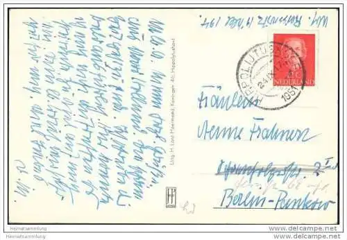 Wieringen - Friesland - Monument Afsluitdijk Abschlussdeich - Foto-AK