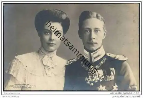 Kronprinz Wilhelm von Preussen und Kronprinzessin Cecilie