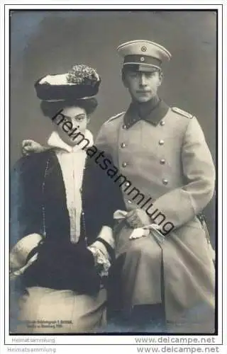 Kronprinz Wilhelm und Kronprinzessin Cecilie 1906