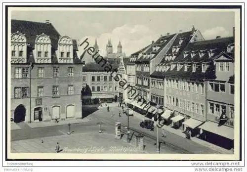 Naumburg an der Saale - Marktplatz - Heinrich Schmidt Schirme