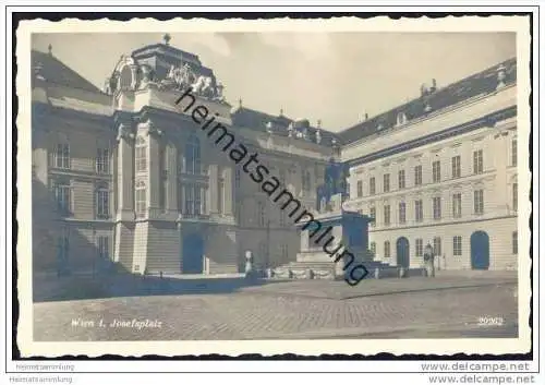 Wien - Josefsplatz - Foto-AK