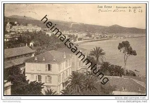 San Remo - Panorama da ponente