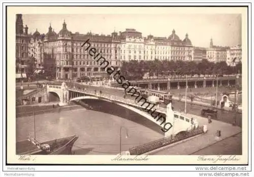 Wien - Marienbrücke - Franz Josefskai