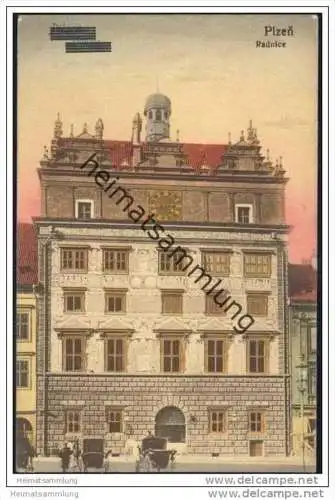 Pilsen - Plzen - Radnice - Rathaus