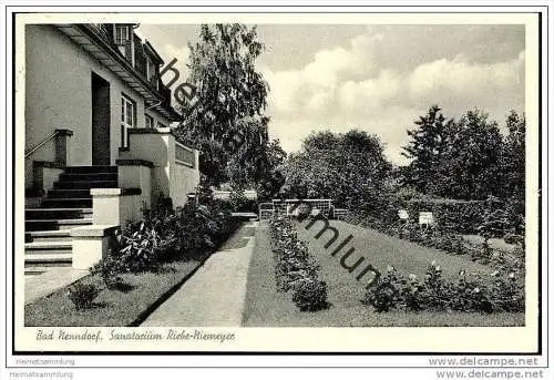 Bad Nenndorf - Sanatorium Riebe-Niemeyer