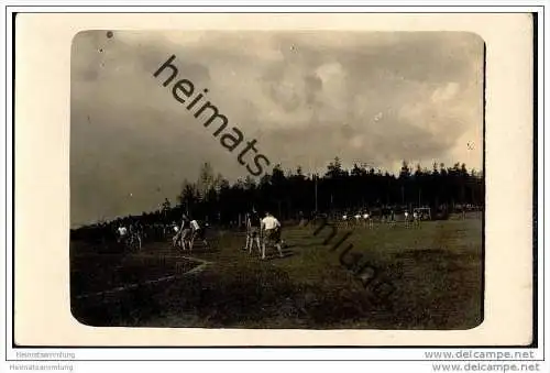 07973 Kurtschau - Sport - Feldhandball - Foto-AK - Spiel Kurtschau I gegen Leipzig-Taucha II