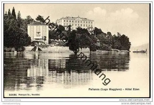 Lago Maggiore - Pallanza - Hotel Eden - um 1910