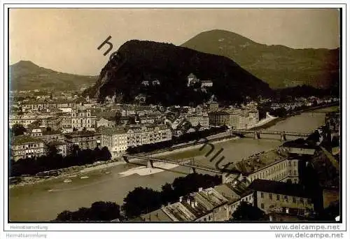 Salzburg - Brücken - Gesamtansicht - Foto-AK