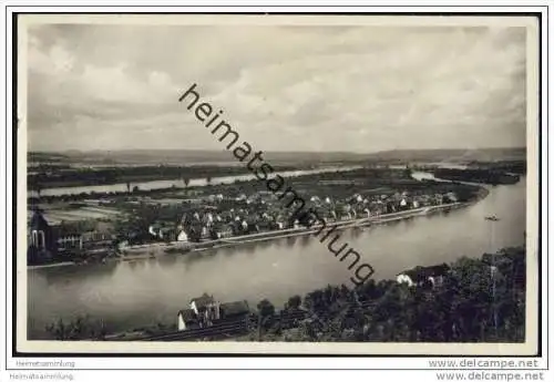 Blick von der Humboldts-Höhe rheinabwärts - Foto-AK