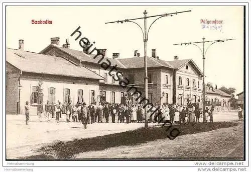 Szabadka - Palyaudvar - Bahnhof