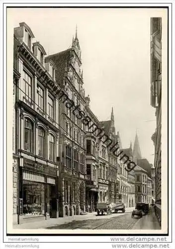 Bremen - Langenstrasse - Foto-AK Grossformat