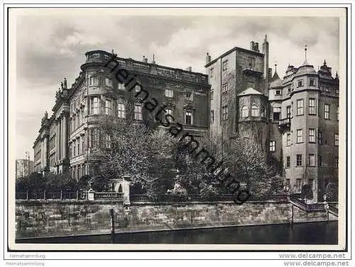 Berlin - Schloss - Spreefront - Foto-AK Grossformat