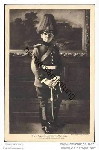Prinz Luitpold von Bayern Leutnant im I. Feld-Artillerie-Regiment