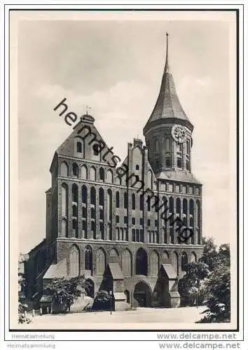 Königsberg - Dom - Foto-AK Grossformat