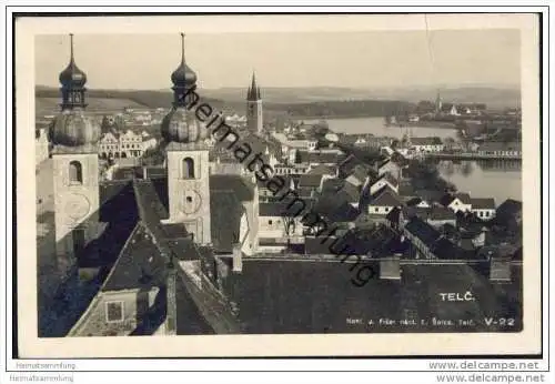 Telc - Teltsch - Nakl. J. Fiser Telc - Foto-AK
