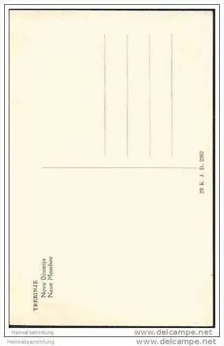 Trebinje - Neue Moschee - Foto-AK