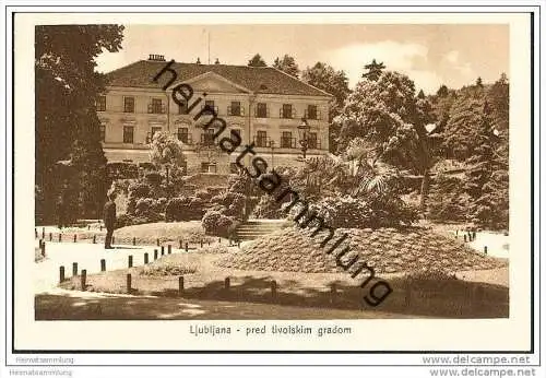 Ljubljana - pred tivolskim gradom