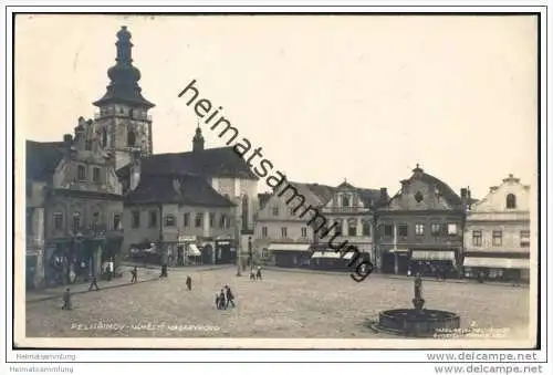 Pelhrimov - Pilgrams - Namesti Masarykovo - Verlag Karel Geroh Pelhrimov - Foto-AK