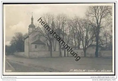 Stara Boleslav - Chram sv Vaclava - Foto-AK