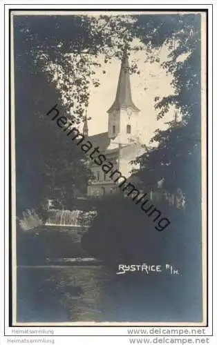 Bystrice pod Hostynem - Bistritz am Hostein - Foto-AK