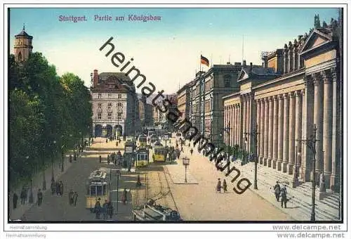 Stuttgart - Königsbau - Strassenbahn