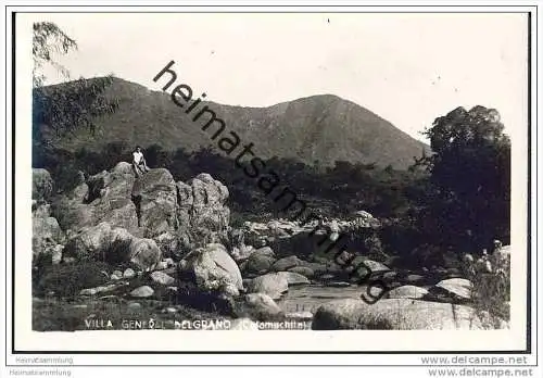 Villa General Belgrano Cordoba - Foto-AK ohne rückseitige Einteilung
