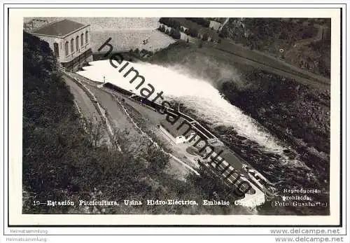 Embalse Cordoba - Rio Tercero - Usina Hidro-Electrica - Foto-AK ohne rückseitige Einteilung