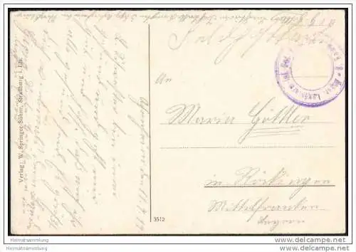 Rappoltsweiler - Ribeauville - Strassenansicht - Feldpost