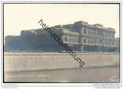 Roma - Palazzo di Grazia e Giustizia Foto-AK ca. 1910