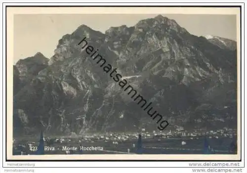 Riva - Monte Rocchetta - Foto-AK 20er Jahre