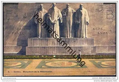 Genève - Genf - Monument de la Reformation - Reformationsdenkmal