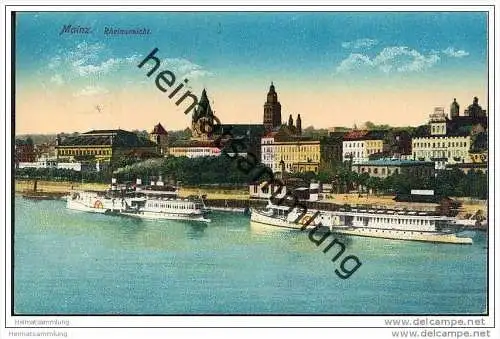 Mainz - Rheinansicht