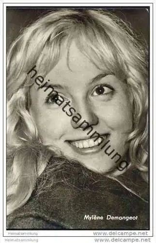 Mylene Demongeot - AK ohne rückseitige Einteilung