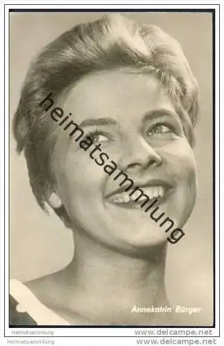 Annekathrin Bürger - AK ohne rückseitige Einteilung