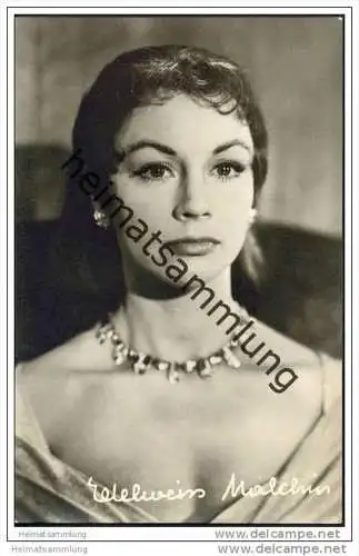 Edelweiss Malchin - AK ohne rückseitige Einteilung