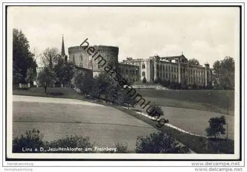 Linz an der Donau - Jesuitenkloster am Freinberg - Foto-AK