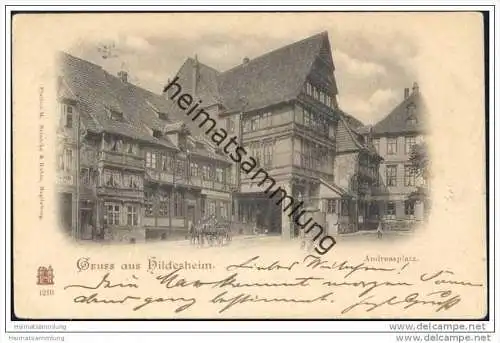 Gruss aus Hildesheim - Andreasplatz