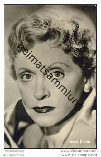 Luise Ullrich - AK ohne rückseitige Einteilung