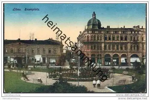 Liepaja - Libau - Rosenplatz